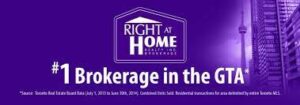 RIGHT AT HOME REALTY INC., Brokerage