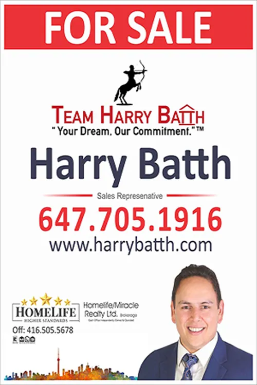 Harry Batth, HOMELIFE/MIRACLE REALTY LTD, BROKERAG