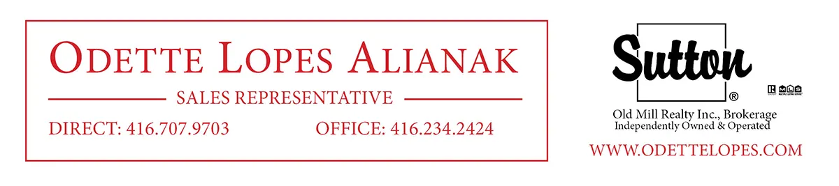 Odette Lopes Alianak, Sutton Group - Old Mill Realty Inc., Brokerage
