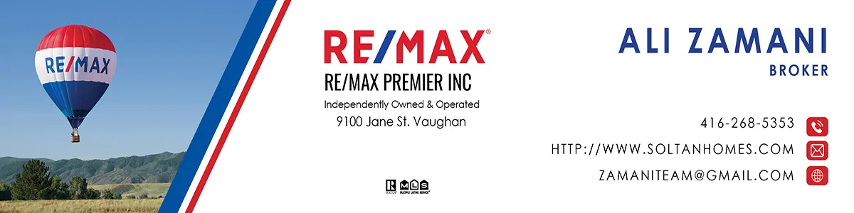 Ali Zamani, RE/MAX PREMIER INC