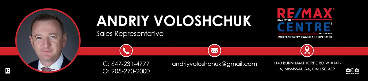 Andriy Voloshchuk, RE/MAX PERFORMANCE REALTY INC., Brokerage