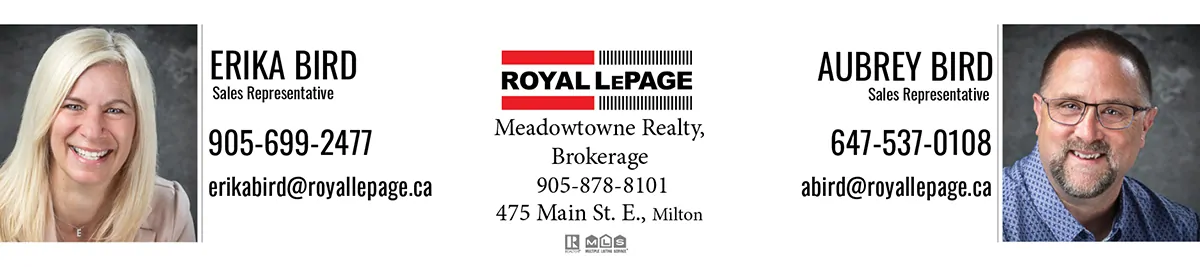 Erika Bird, ROYAL LePAGE Meadowtowne Realty, Brokerage