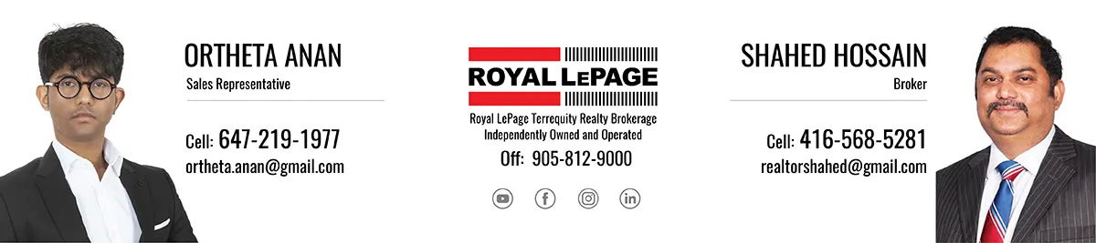 Shahed Hossain, Royal LePage Terrequity Realty, Brokerage