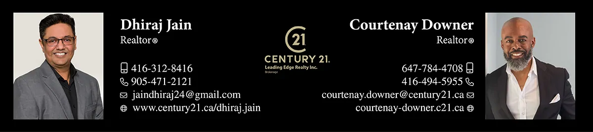 Dhiraj Jain, CENTURY 21 Leading Edge Realty Inc., Brokerage*