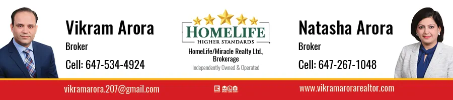 Vikram Arora, HomeLife/Miracle Realty Ltd., Brokerage