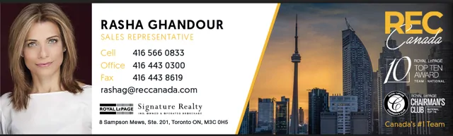 Rasha Ghandour, Royal LePage Signature Realty, Brokerage