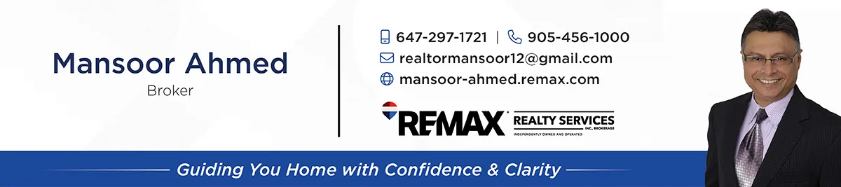 Mansoor Ahmed, Re/Max Real Estate Centre Inc., Brokerage