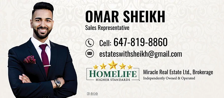 Omar Sheikh, HomeLife Miracle Real Estate Ltd., Brokerage