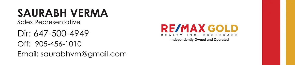 Saurabh Verma, RE/MAX GOLD REALTY INC, Brokerage
