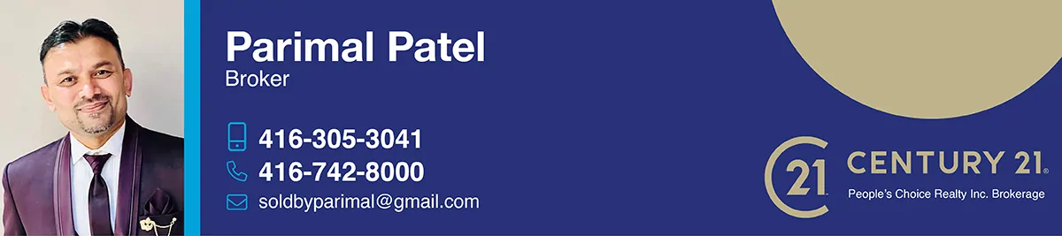 Parimal Patel, CENTURY 21 People's Choice Realty Inc., Brokerage*