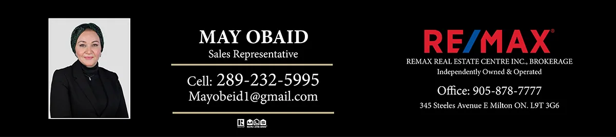 May Obaid, Remax Real Estate Centre Inc Brokerage