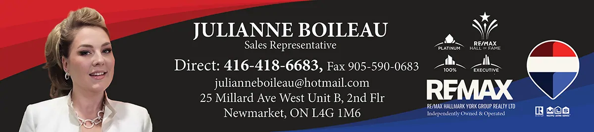 Julianne Boileau, RE/MAX HALLMARK YORK GROUP REALTY LTD