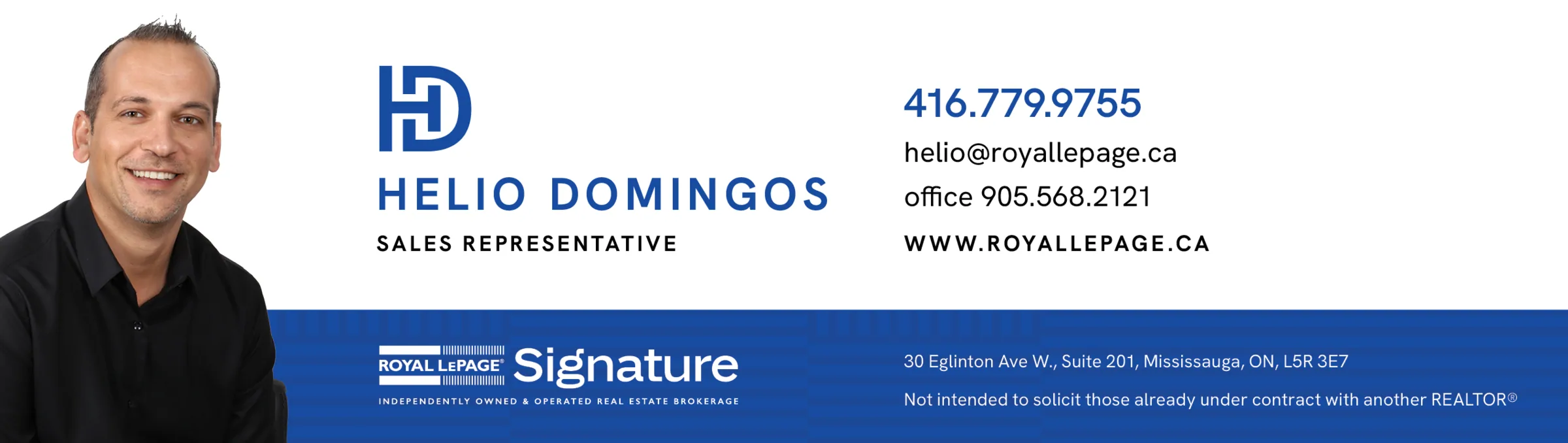 Helio Domingos, Royal LePage Signature Realty.