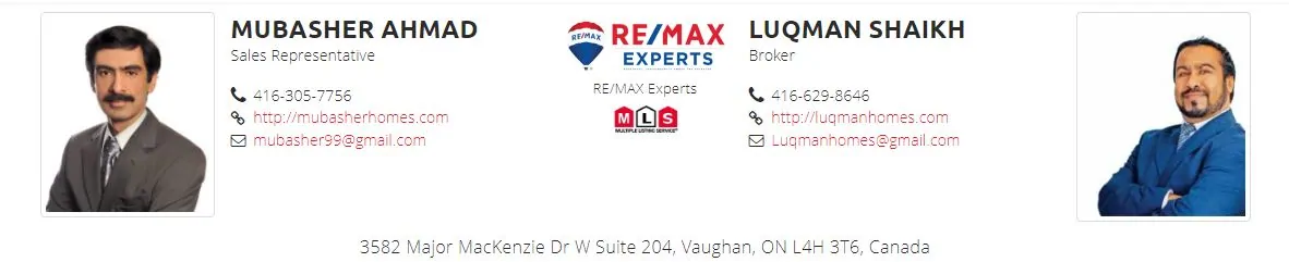 Mubasher Ahmad, RE/MAX Experts