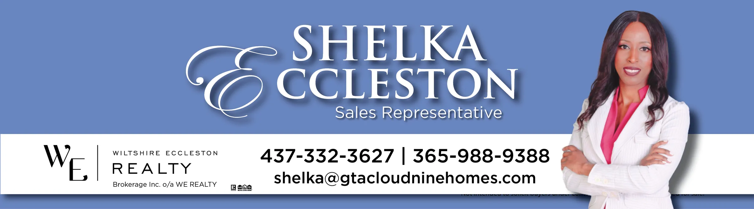 Shelka Eccleston, WE REALTY