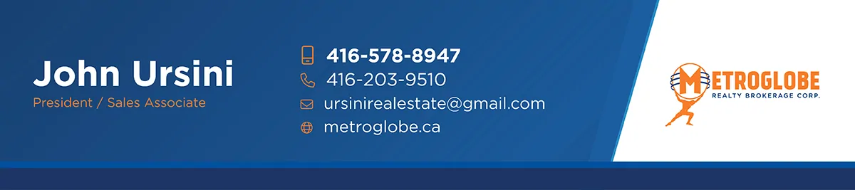 John Ursini, Metroglobe Realty Brokerage Corp.