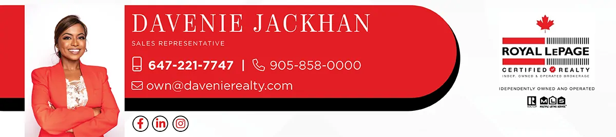 Davenie Jackhan, Royal LePage Certified Realty Brokerage