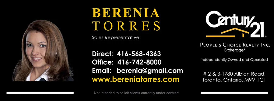 Berenia Torres, CENTURY 21 People's Choice Realty Inc., Brokerage*