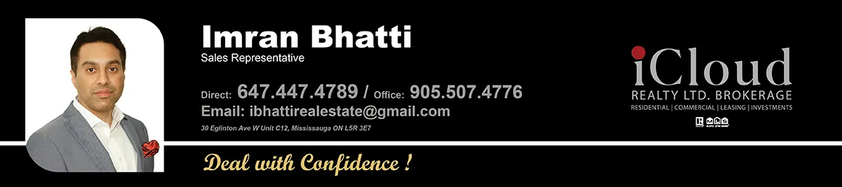 Imran Bhatti, iCloud Realty Ltd., Brokerage