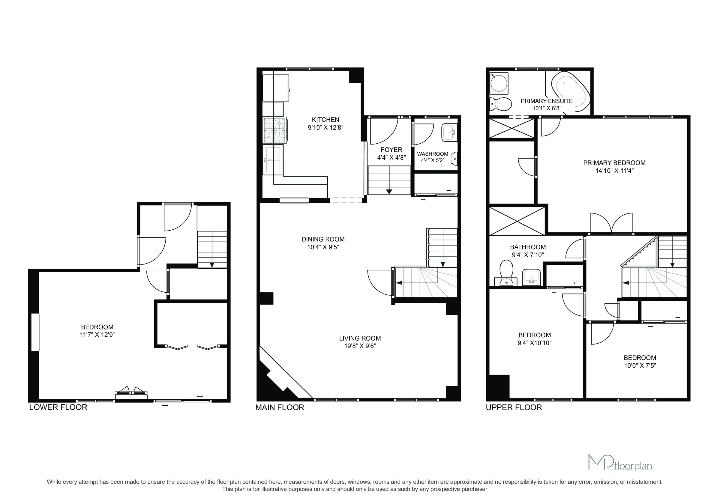 Floor plan of 43 Stewart Maclaren Road, Georgetown