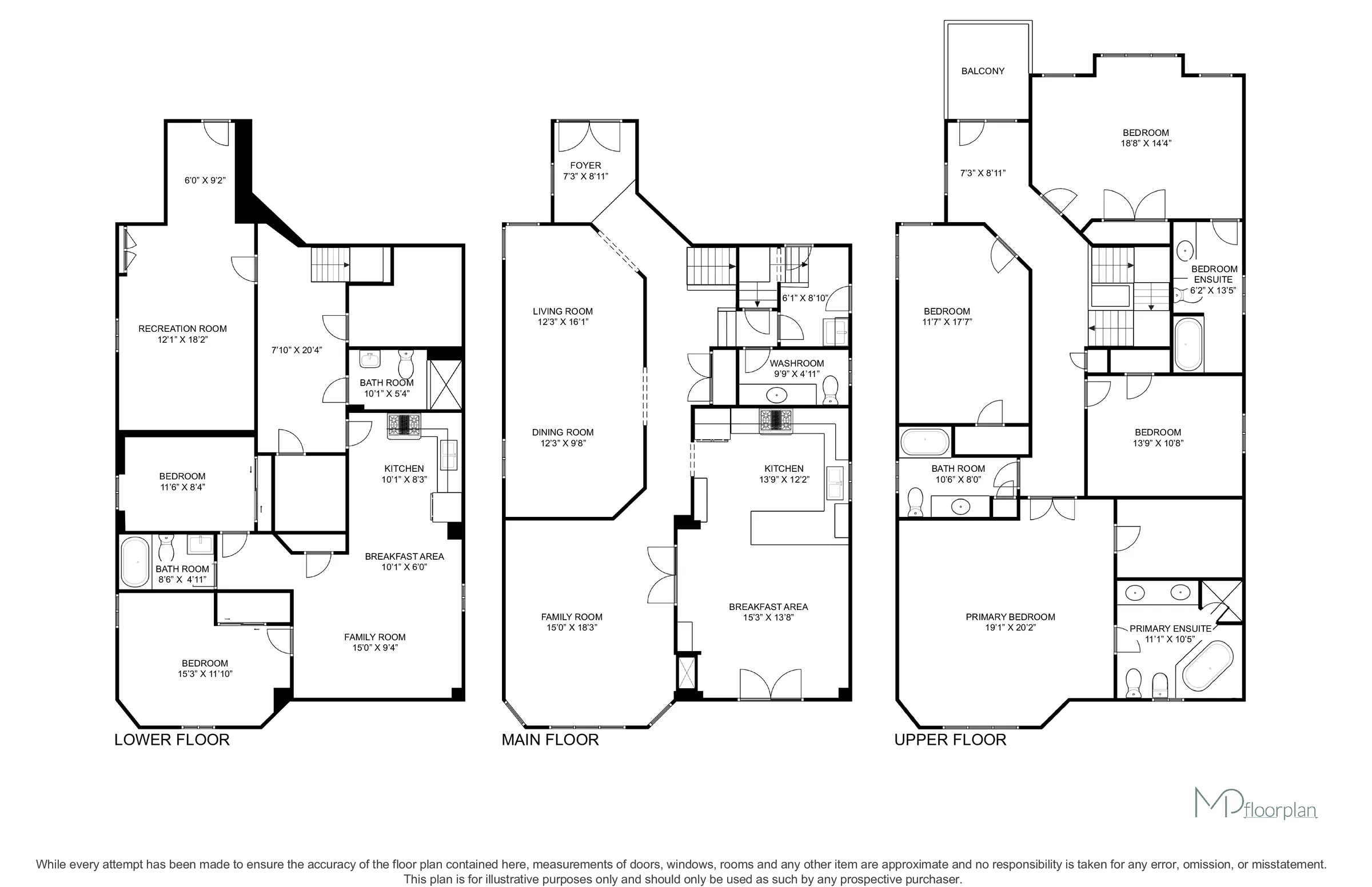 Floor plan of 115 Tuscana Boulevard, Vaughan