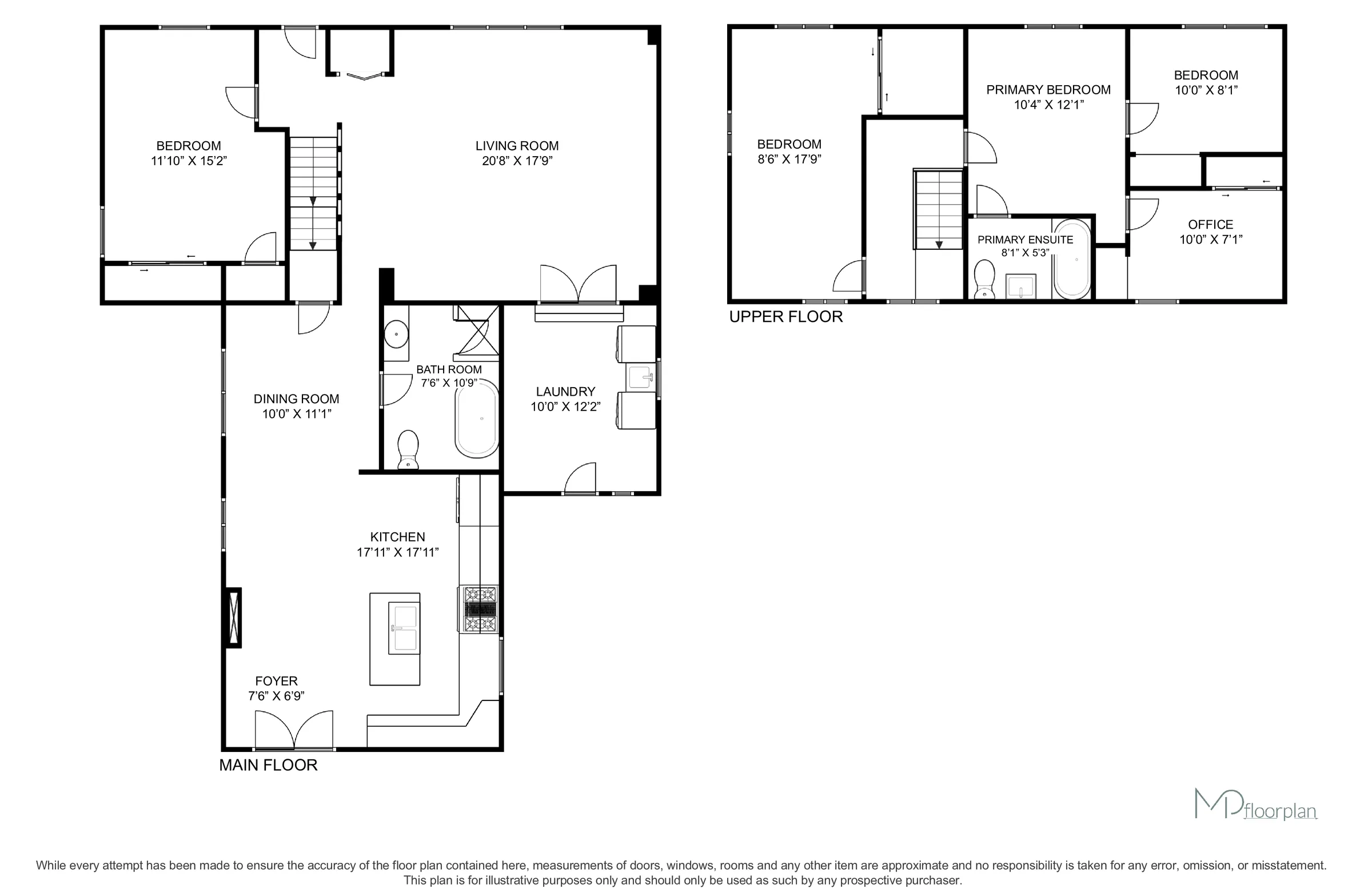 Floor plan of 8 Credit Street, Georgetown