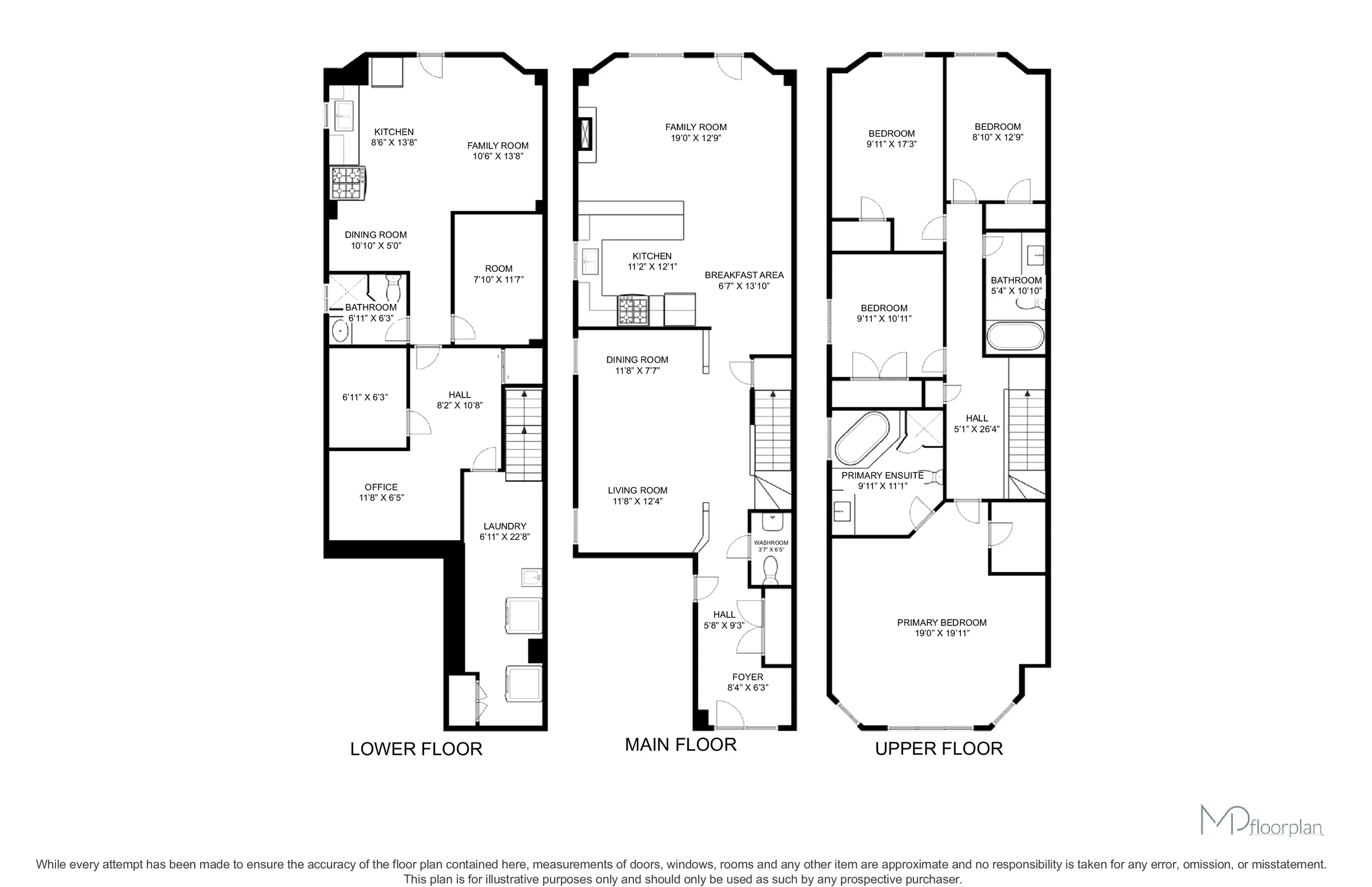 Floor plan of 640 Sunbird Trail, Pickering