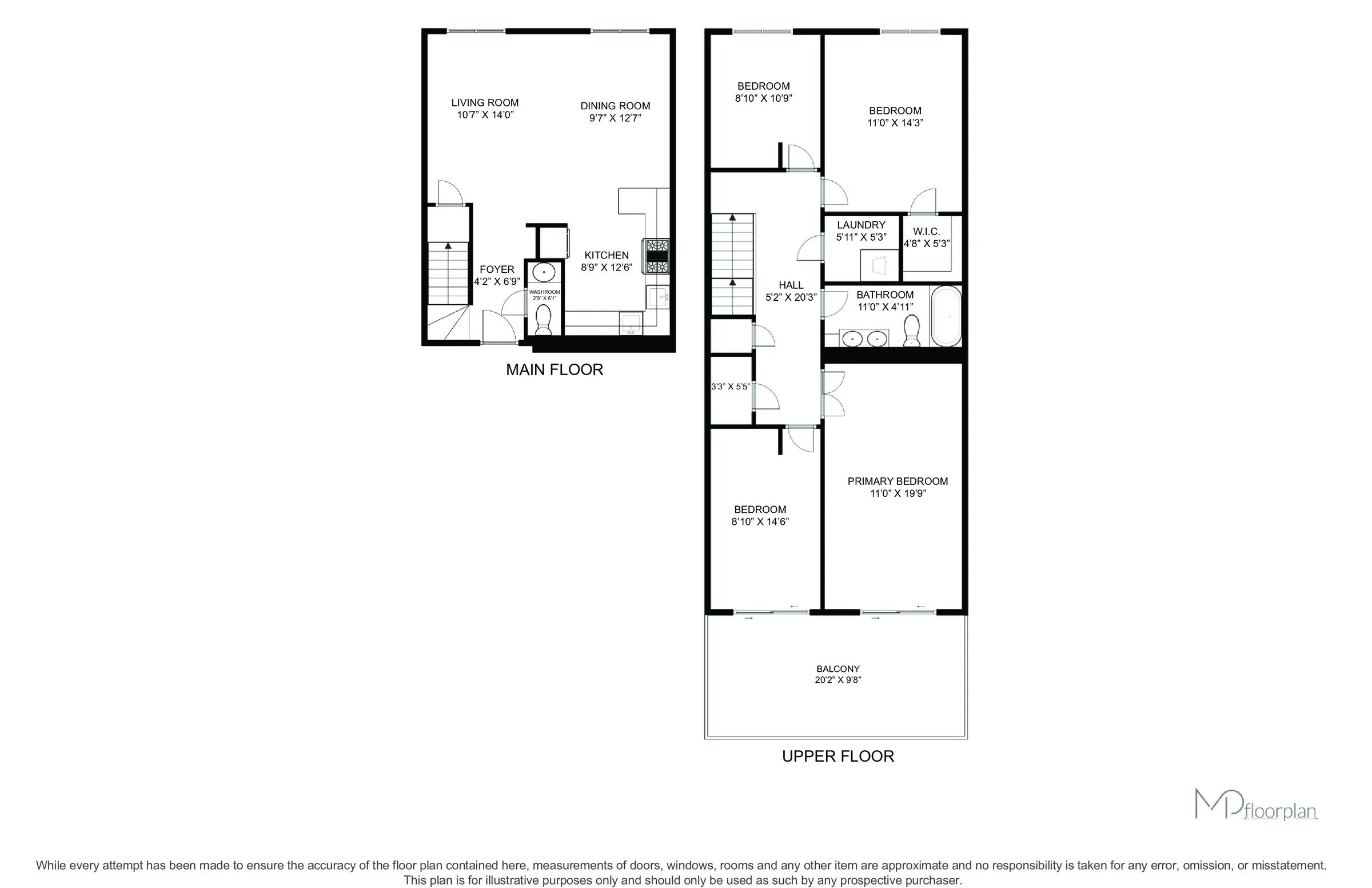 Floor plan of #22-1008 Falgarwood Drive, Oakville