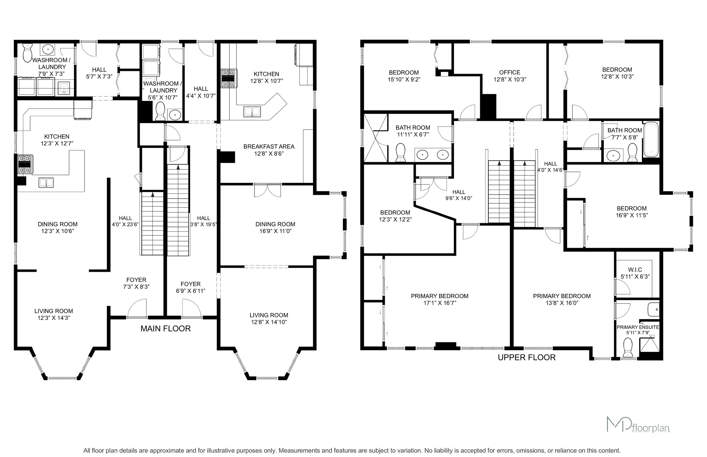 Floor plan of 390 Main Street, Schomberg