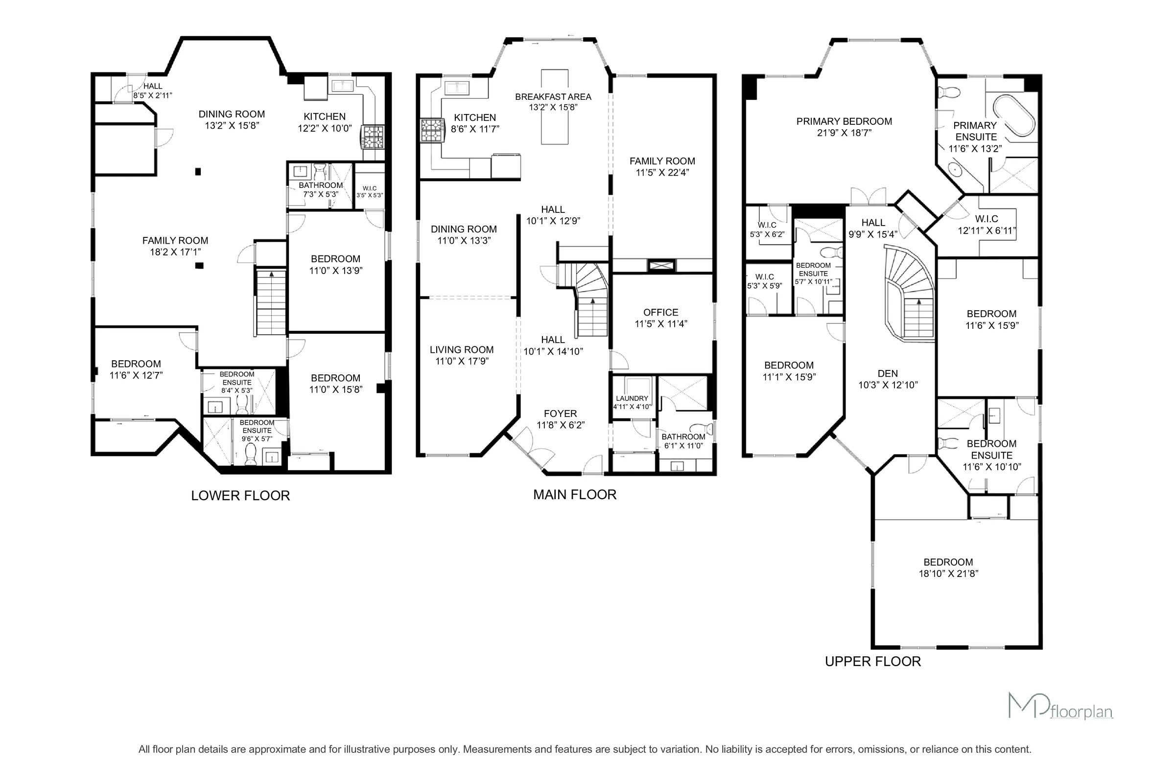 Floor plan of 1008 Ceremonial Drive, Mississauga