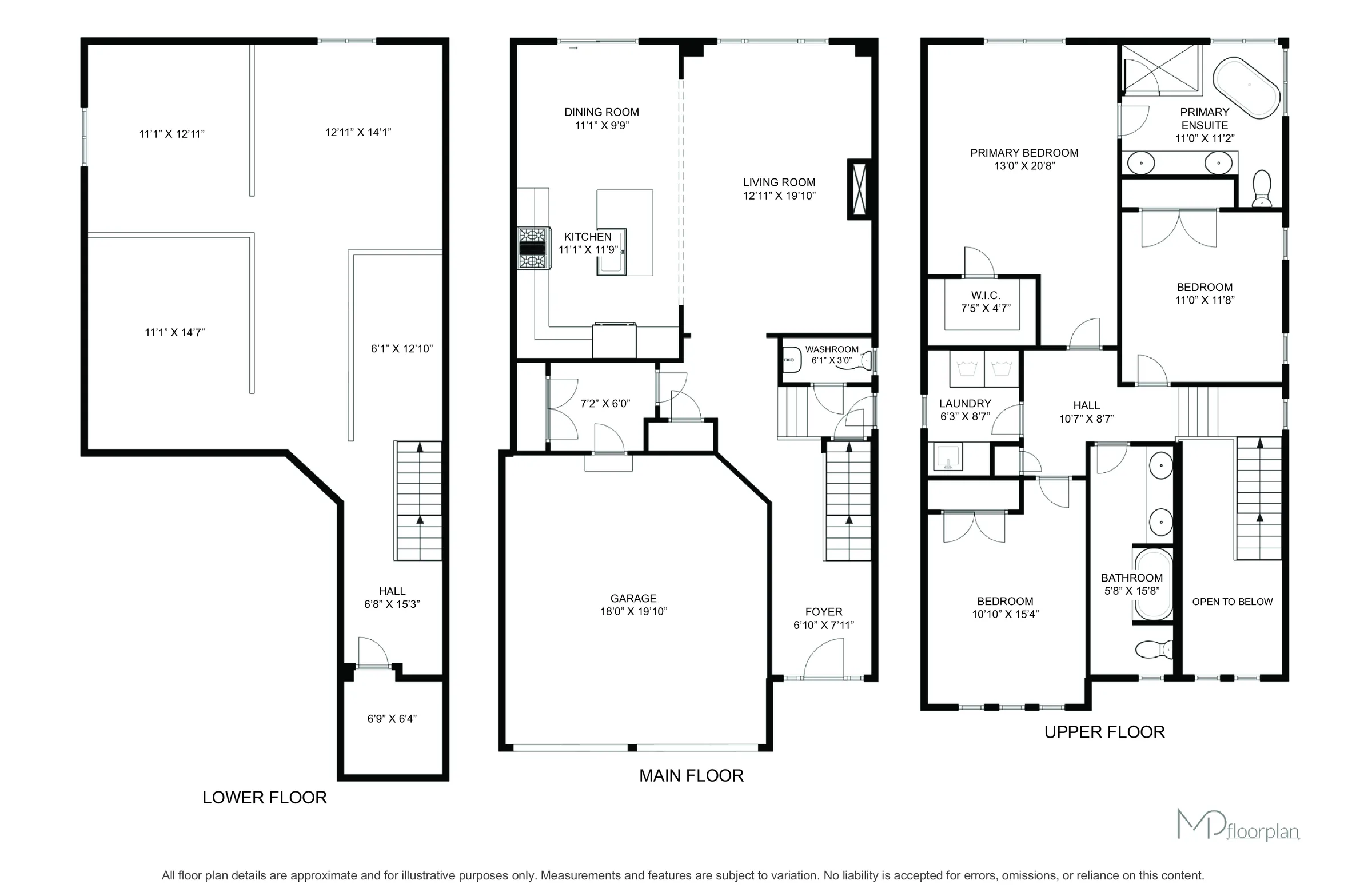 Floor plan of 12 Shawbridge Court, Hamilton