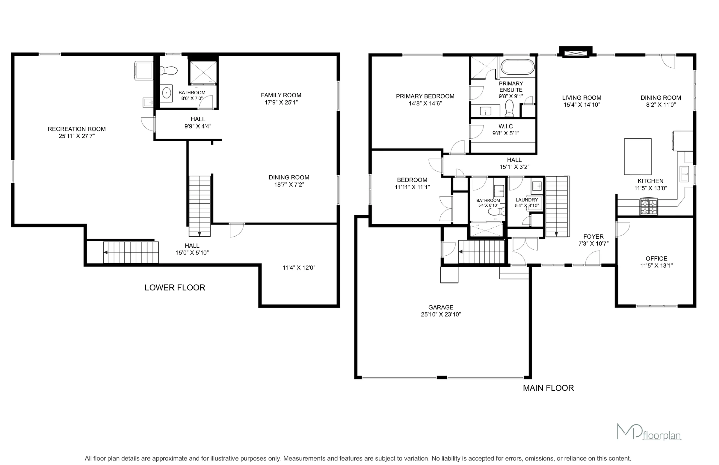 Floor plan of 195 Burleigh Road North, Fort Erie