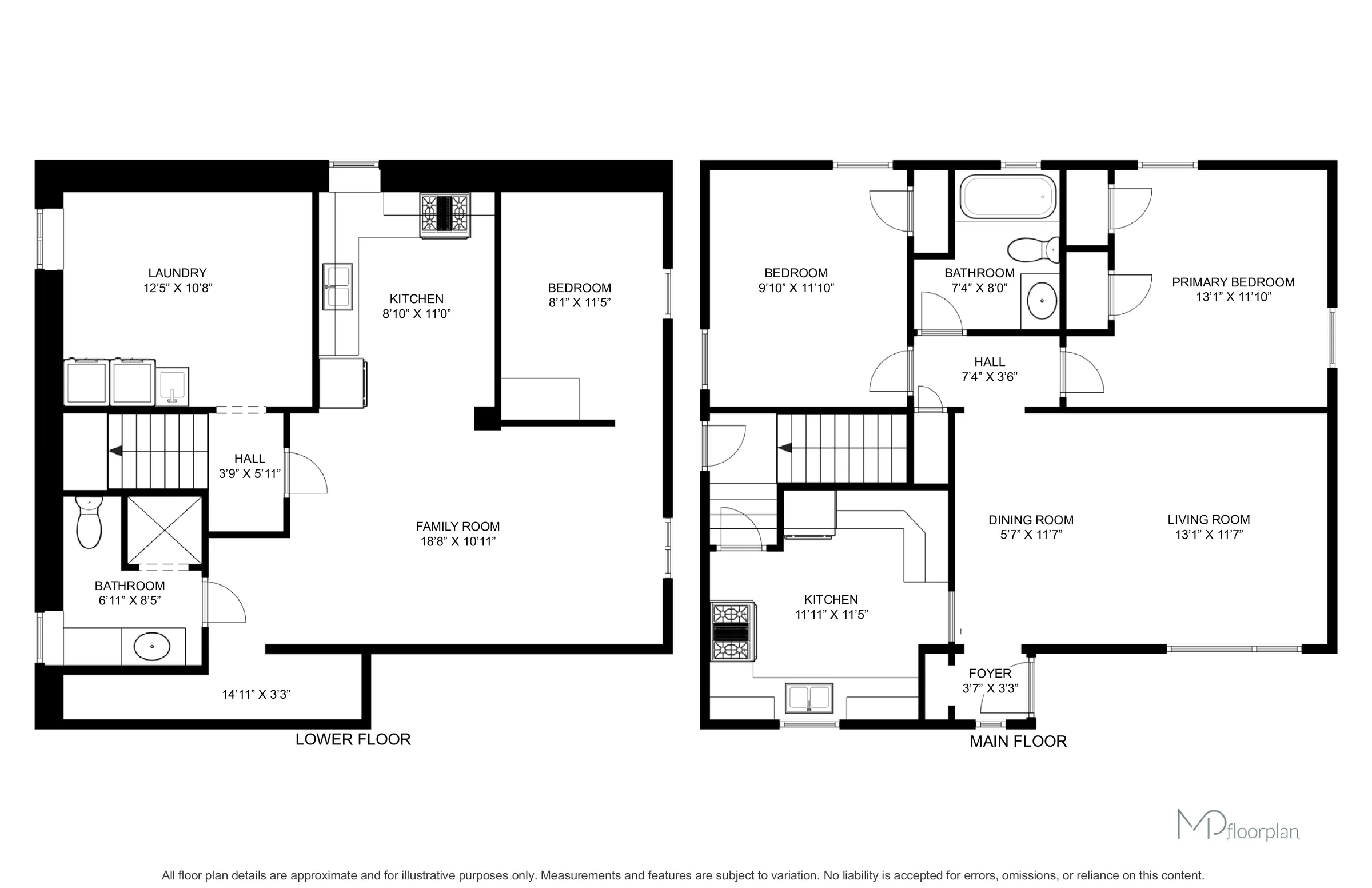 Floor plan of 94 Clarendon Avenue, Hamilton