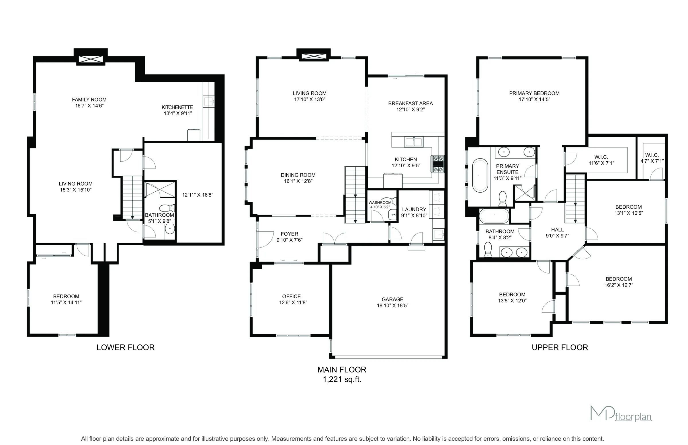 Floor plan of 58 Doon Creek Street, Kitchener