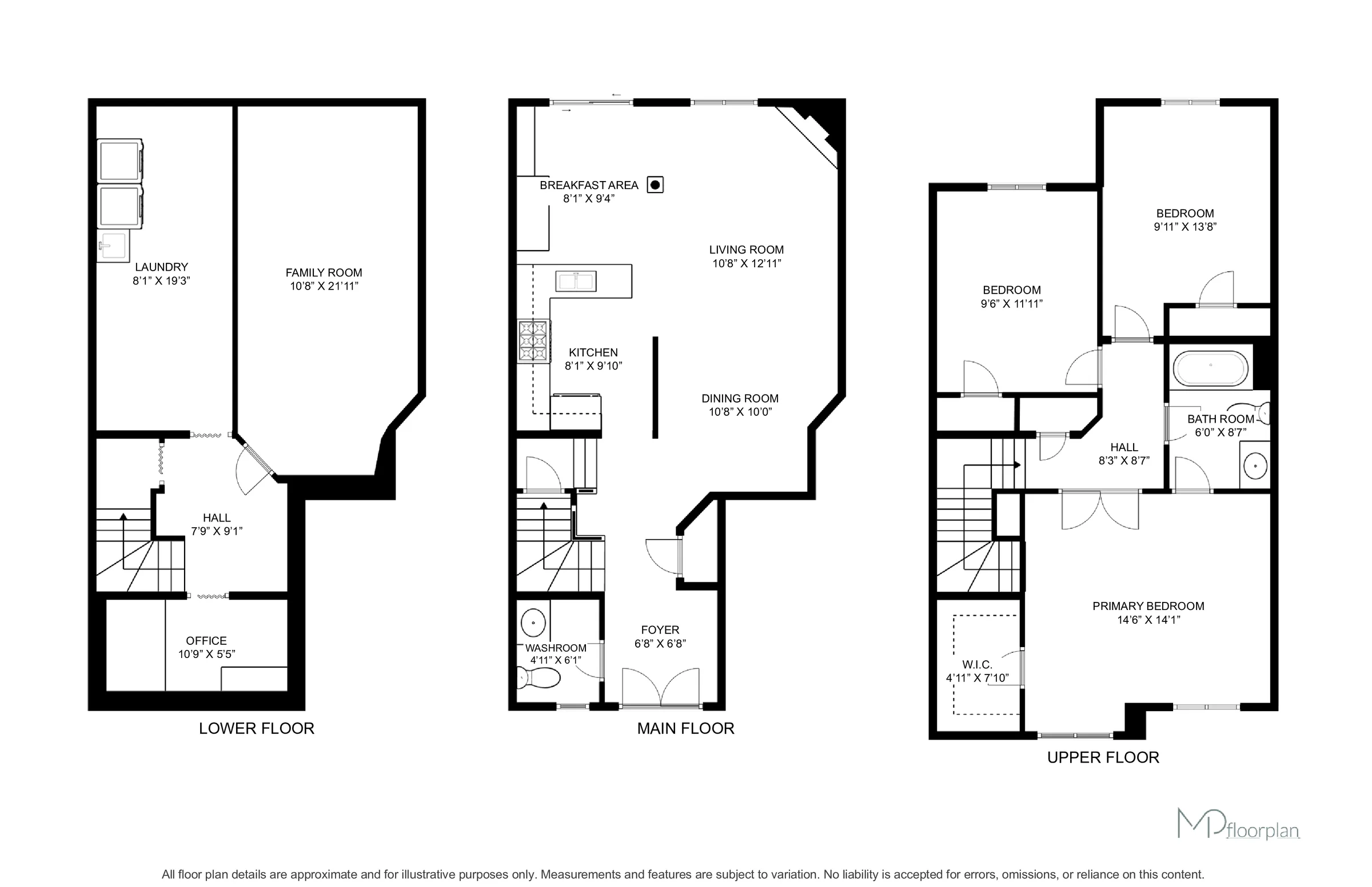 Floor plan of 159 Hanton Crescent, Caledon