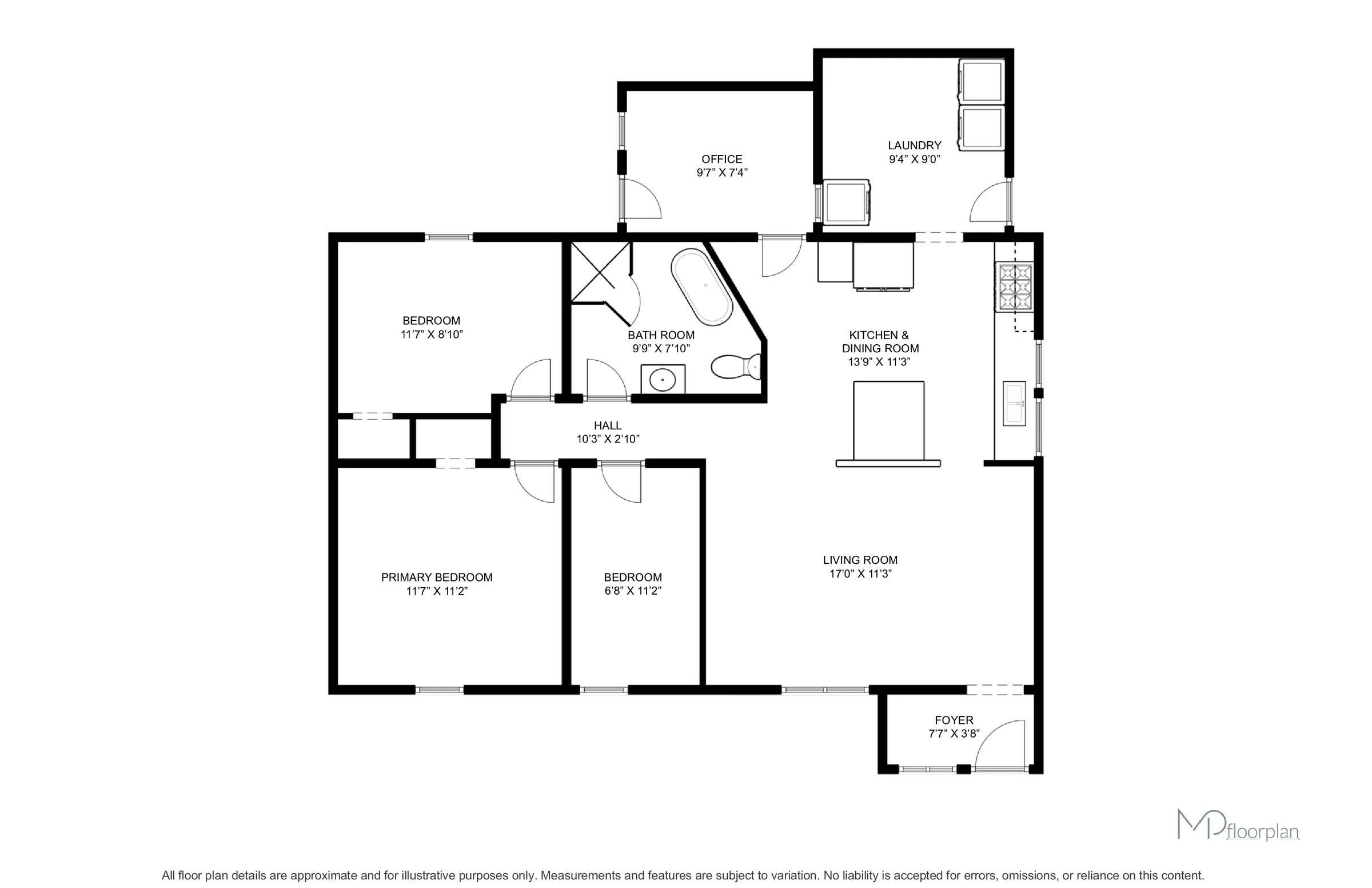 Floor plan of 217 McDonald Boulevard, Acton