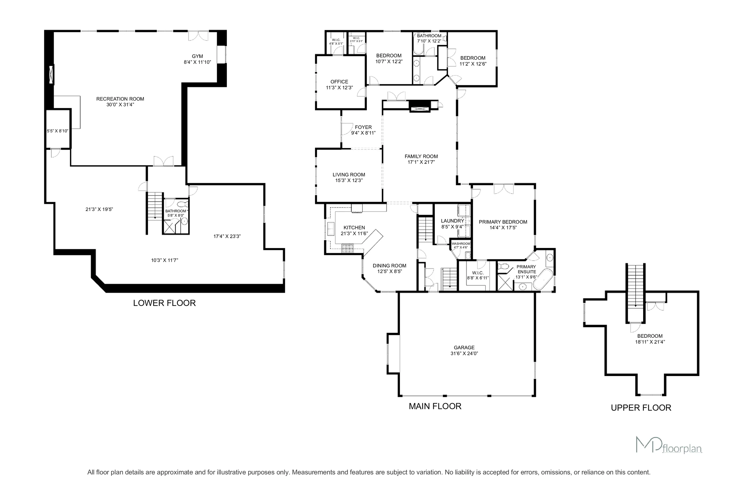 Floor plan of 10 Valley Hill Drive, Caledon
