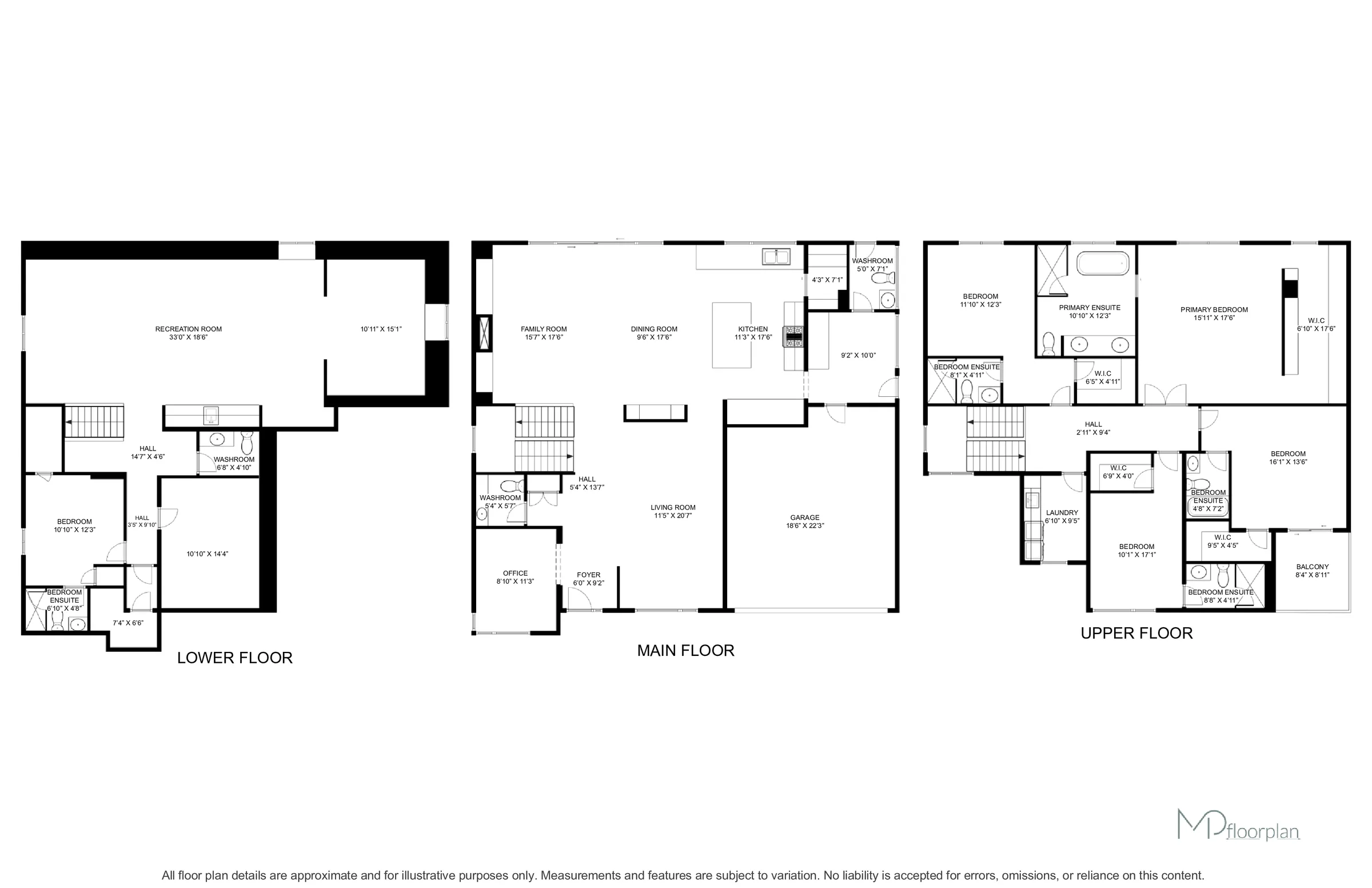 Floor plan of 1590 Kenmuir Avenue, Mississauga