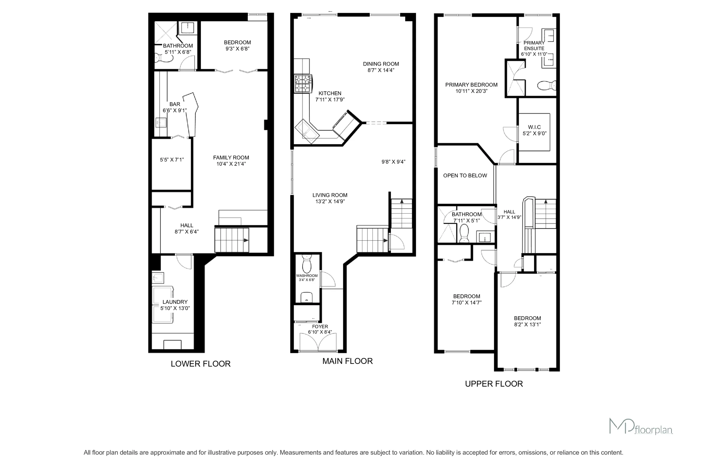 Floor plan of 3906 Zenith Court, Mississauga