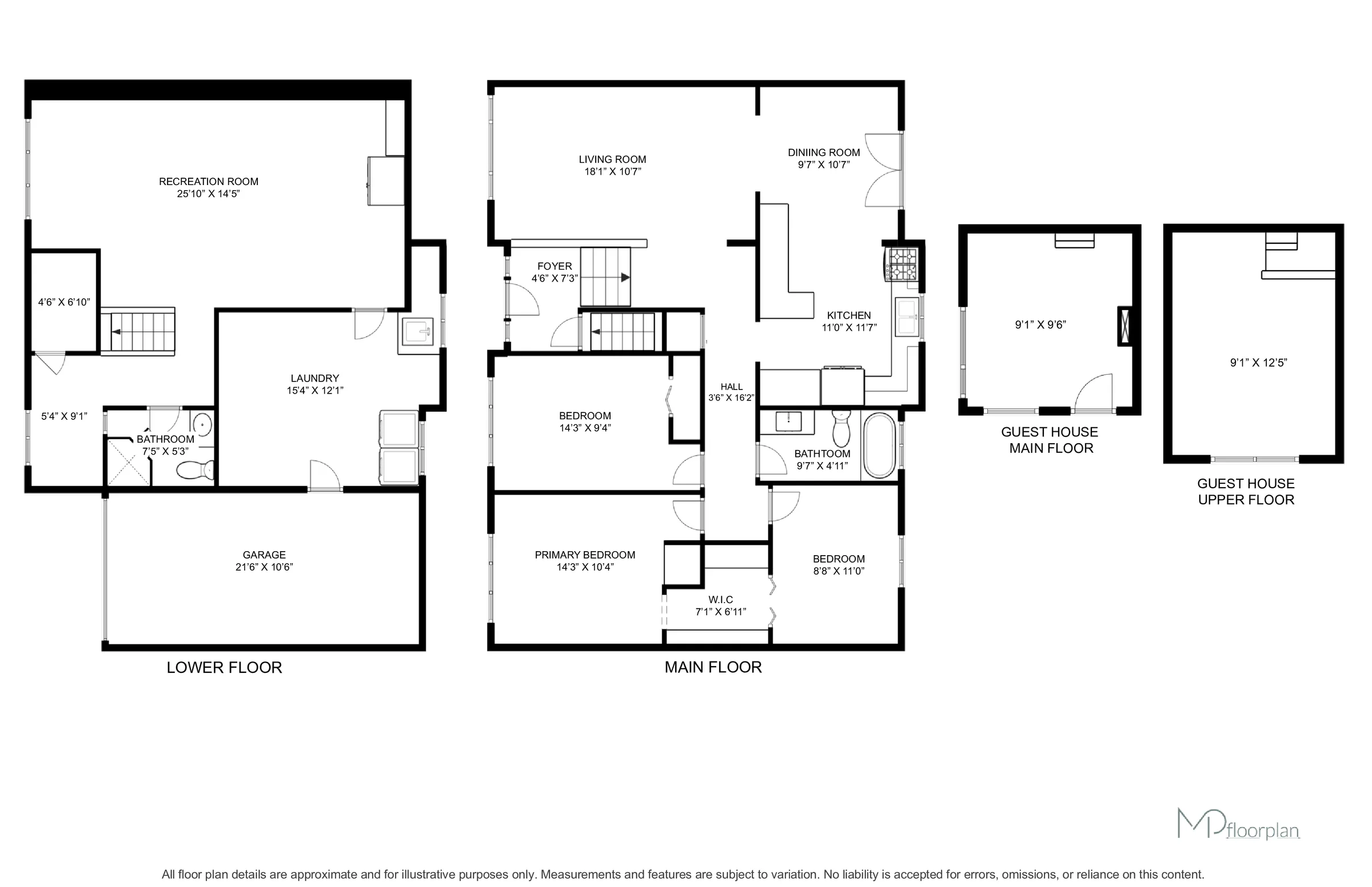 Floor plan of 127 Acton Boulevard, Acton
