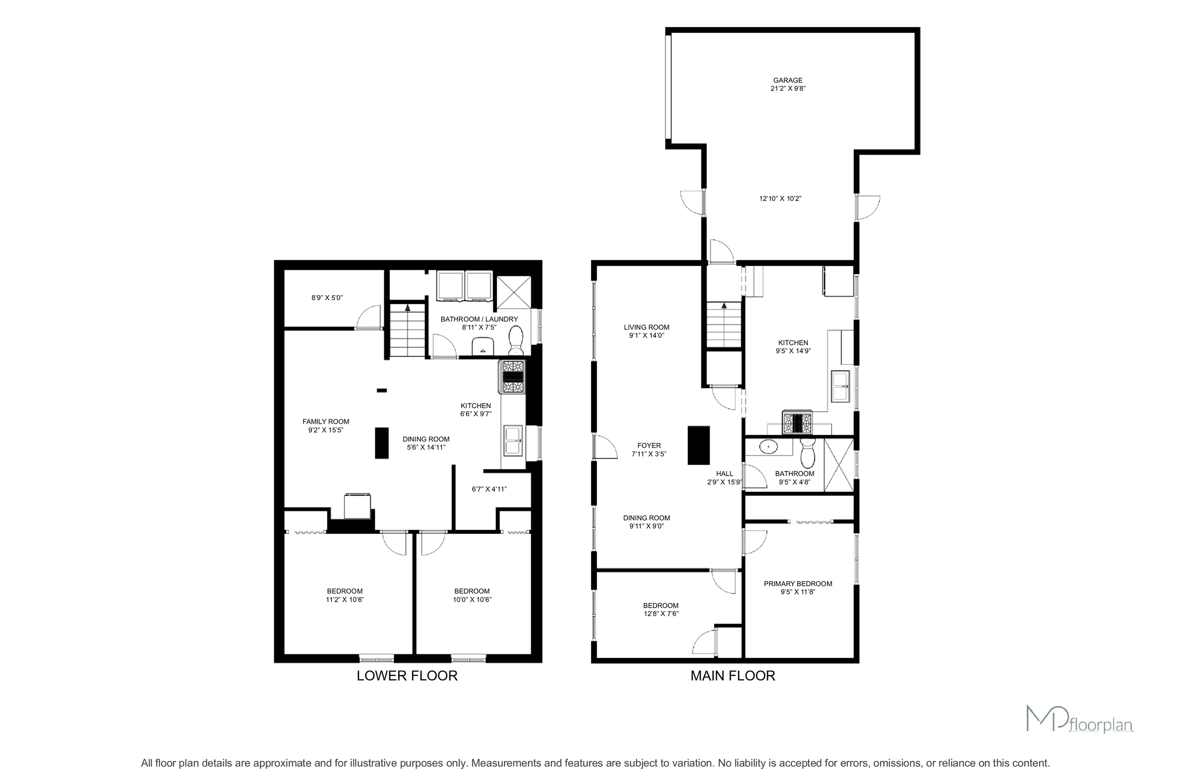 Floor plan of 32 Maple Avenue East, Georgetown