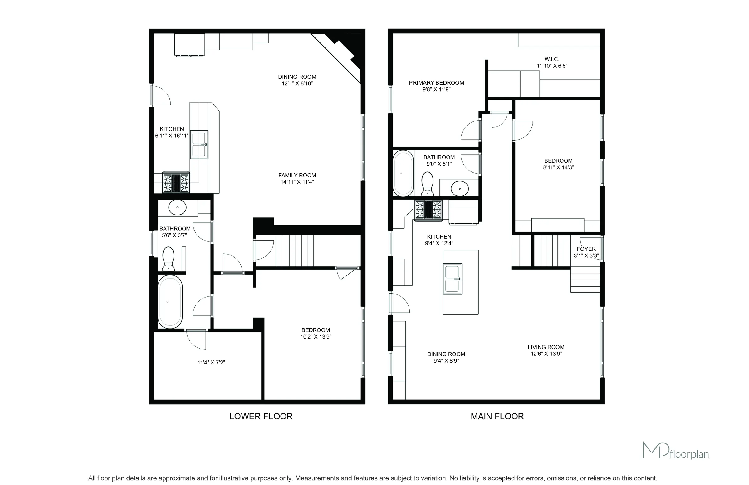 Floor plan of 308 Rupert Avenue, Whitchurch-Stouffville
