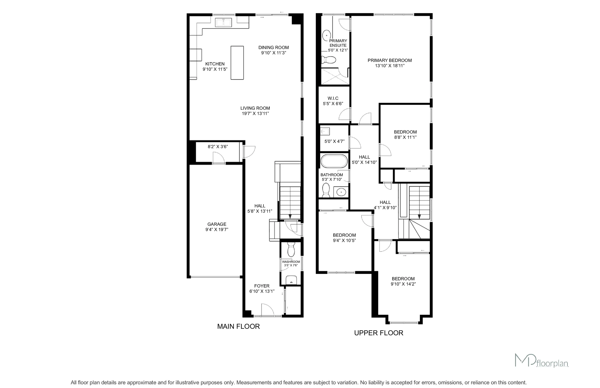 Floor plan of 31 Brown Street, Erin