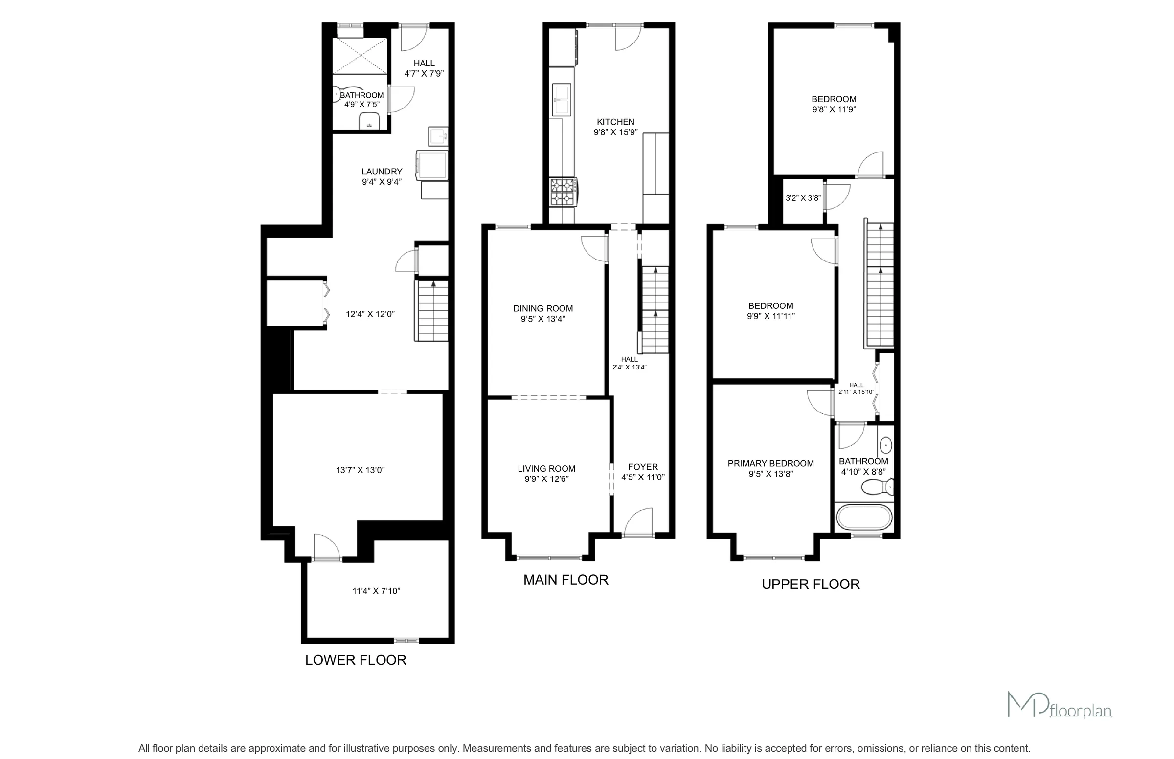 Floor plan of 64 Symington Avenue, Toronto