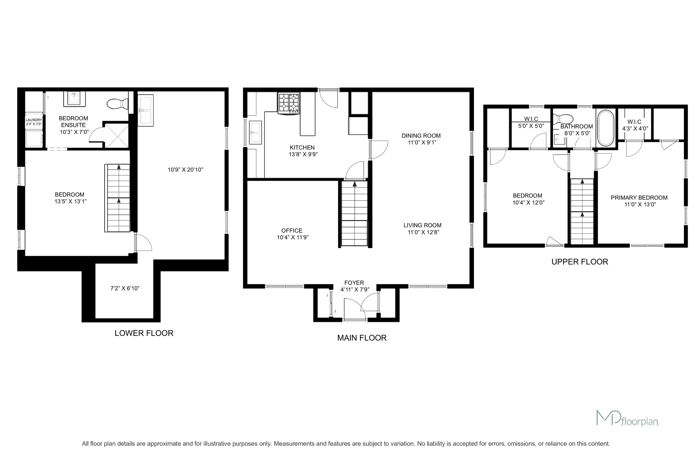 Floor plan of 11 Rock Avenue, Kitchener